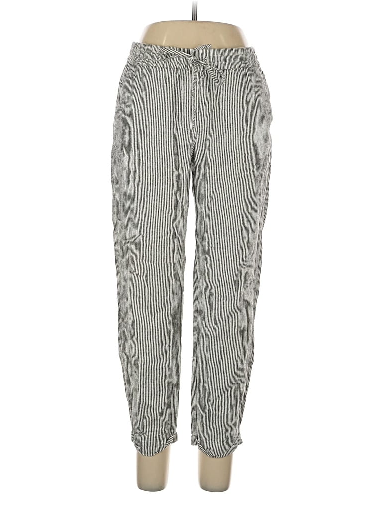 J.CREW FACTORY STORE Pre-owned Linen Pants In Gray