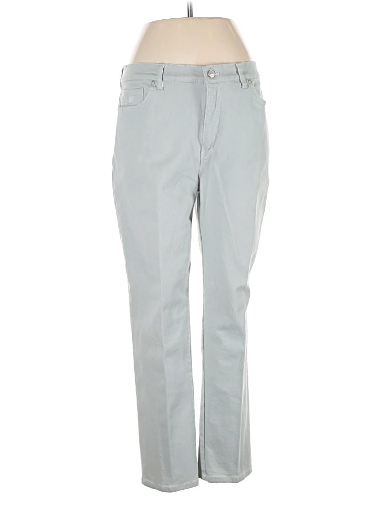 Pre-owned Gloria Vanderbilt Casual Pants In Blue