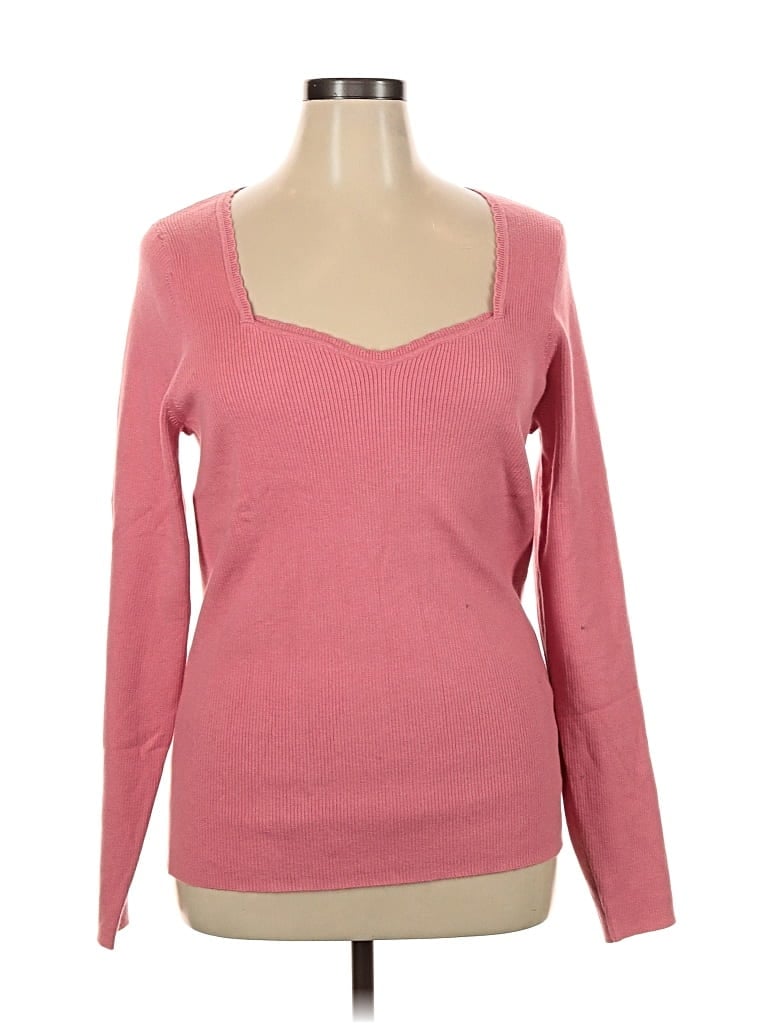 Old Navy Pullover Sweater In Pink