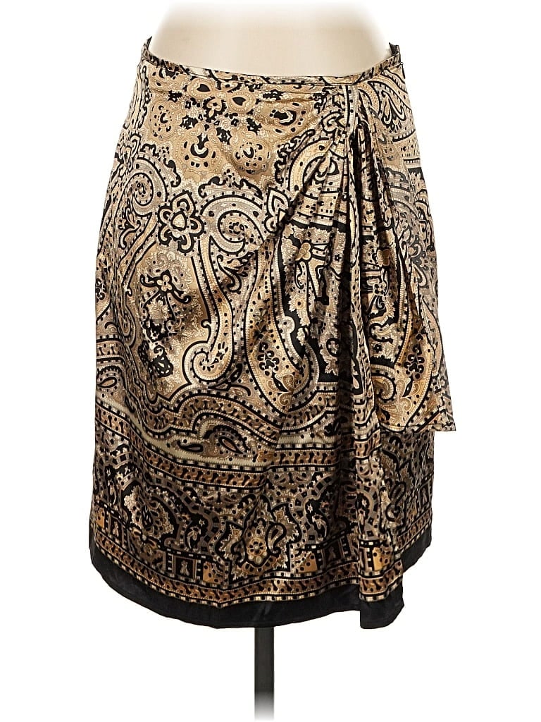 Pre-owned Assorted Brands Casual Skirt In Gold