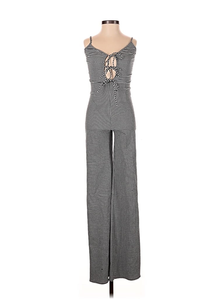 Pre-owned Lovers & Friends Jumpsuit In Gray