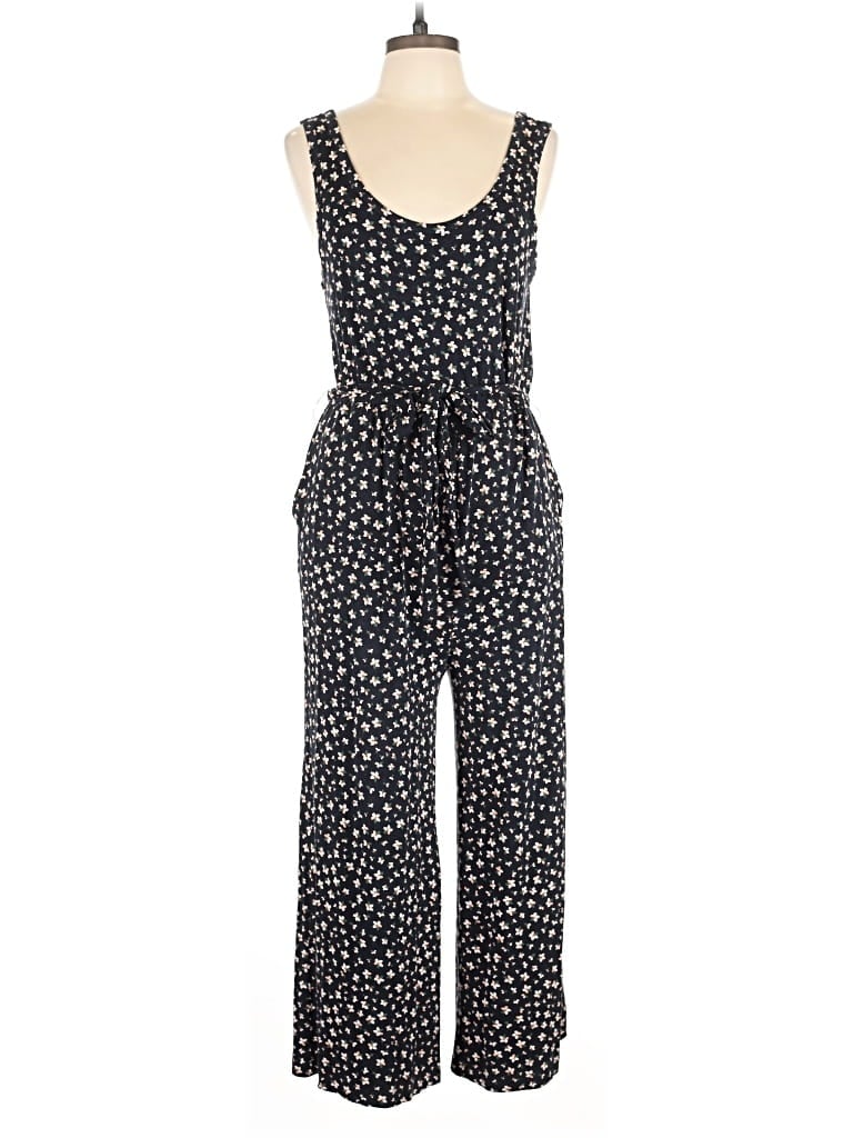 Pre-owned Ann Taylor Loft Jumpsuit In Black