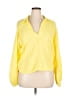 Sofia Collections 100% Cotton Yellow Long Sleeve Blouse Size XL (estimated) - photo 1