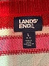 Lands' End Stripes Red Cardigan Size L (kids) - photo 3