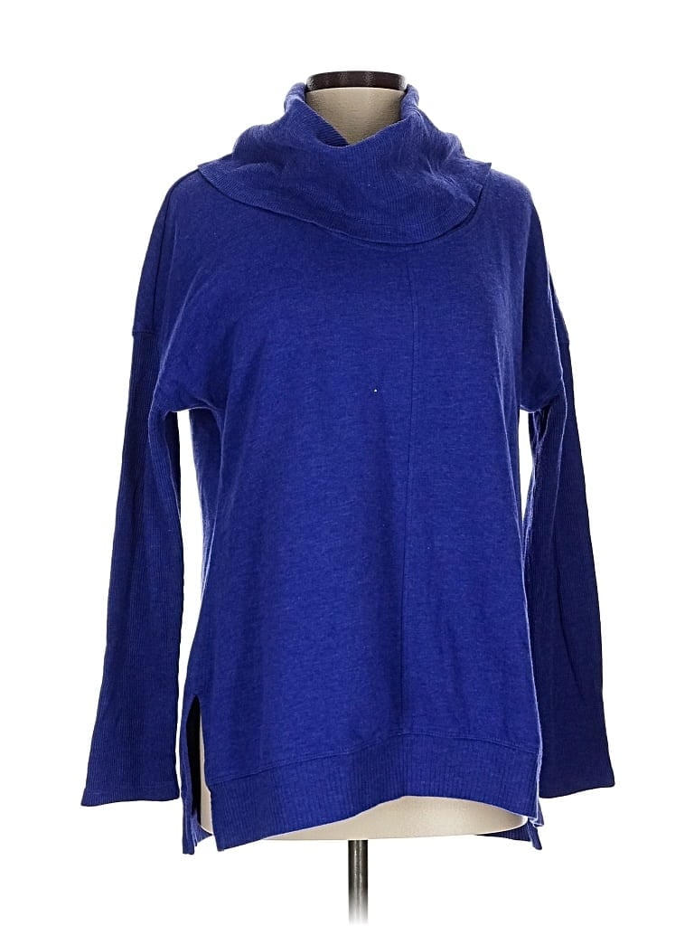 Pre-owned Marc New York By Andrew Marc Performance Turtleneck Sweater In Blue