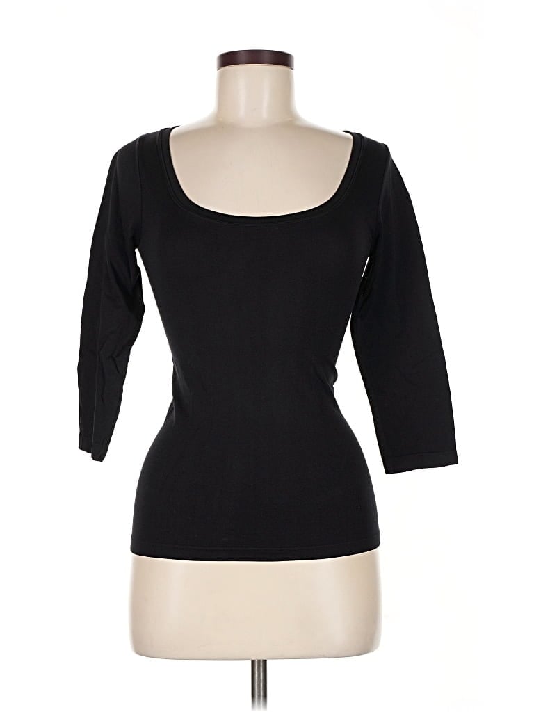 Pre-owned Sugarlips 3/4 Sleeve T-shirt In Black