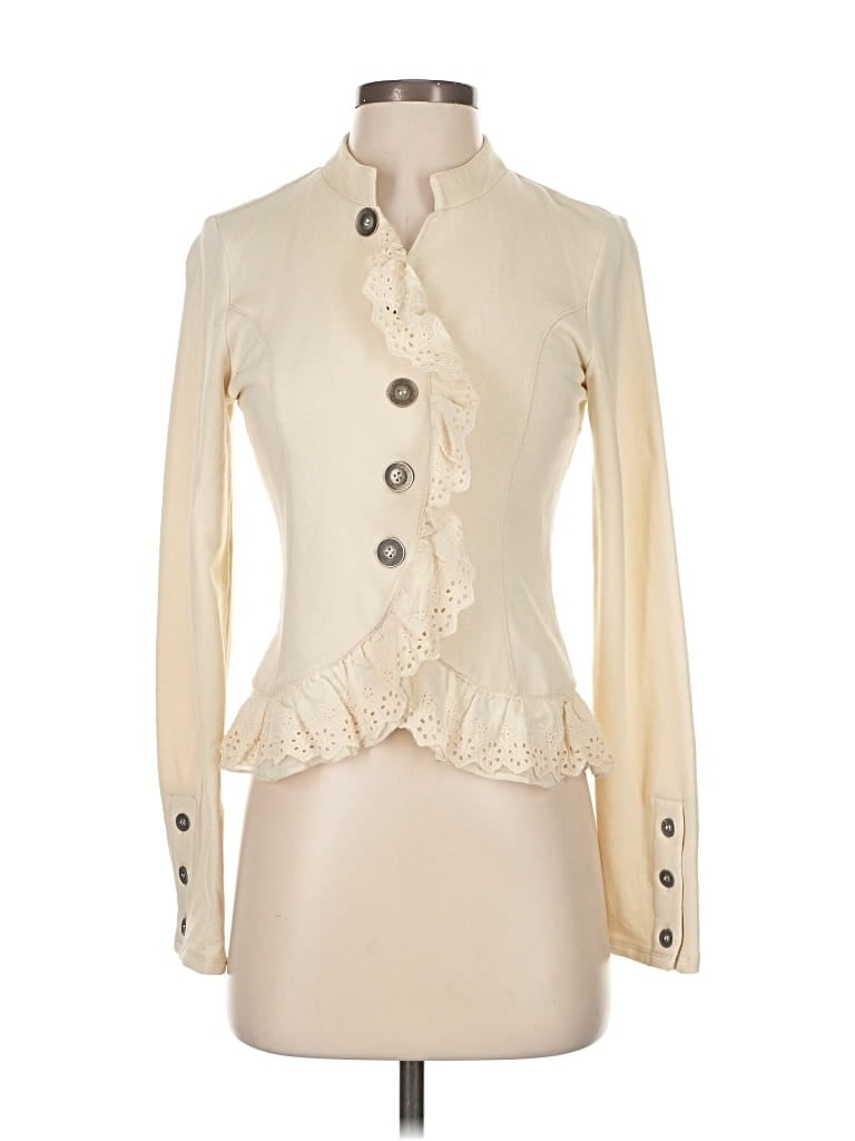 Pre-owned Xhilaration Jacket In White