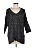 Aqua 100% Acrylic Black Pullover Sweater Size M - photo 1