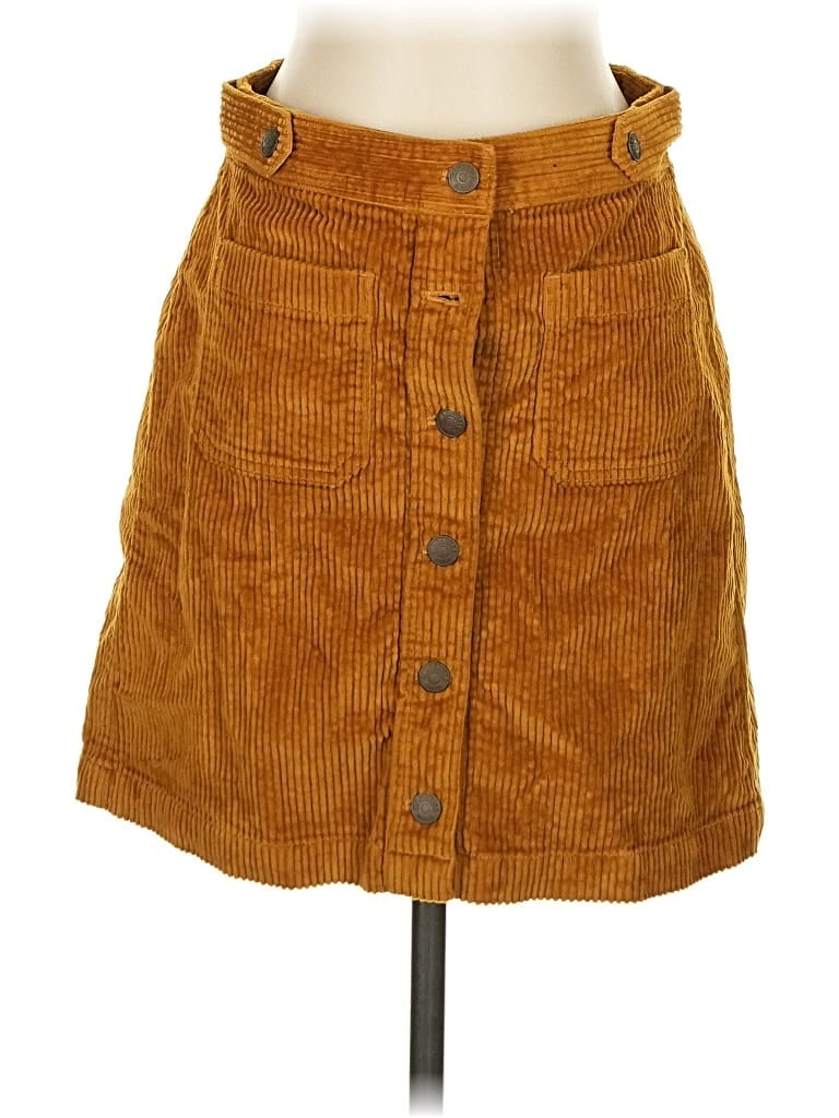 Pre-owned Madewell Casual Skirt In Brown