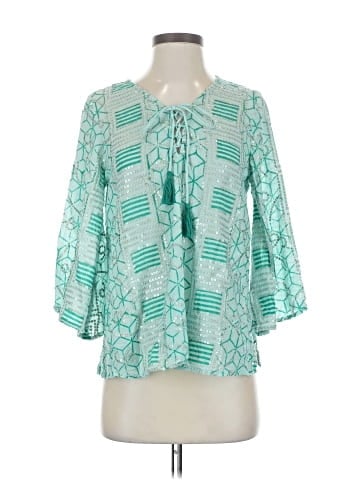RUBY YAYA 3/4 Sleeve Blouse (view 1)