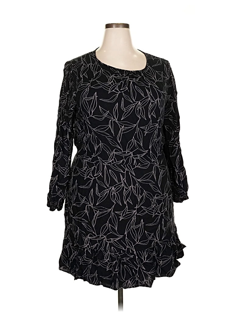 Pre-owned A New Day Casual Dress In Black