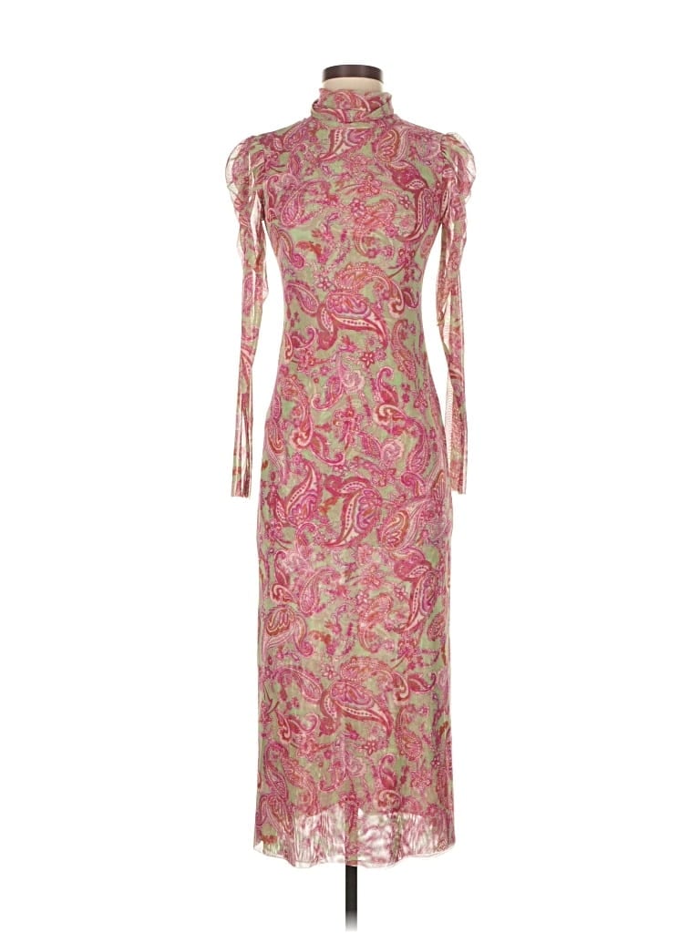 Pre-owned Misa Cocktail Dress In Pink