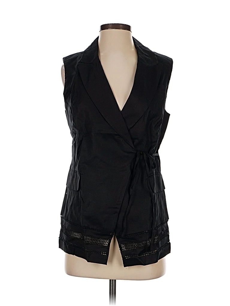 White House Black Market Vest In Black