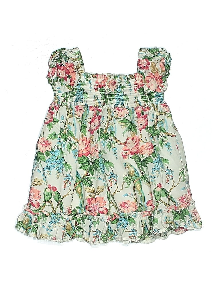 Pre-owned Janie And Jack Babies' Dress In Green