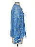 Rococo Sand 100% Viscose Blue Long Sleeve Blouse Size S - photo 4