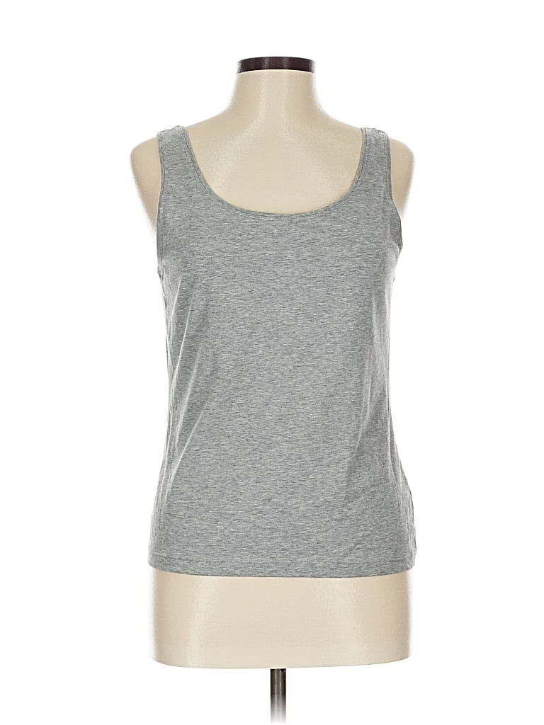 Pre-owned Talbots Tank Top Gray Strapless Neckline Tops