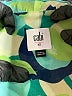 CAbi 100% Polyester Green Short Sleeve Blouse Size XS - photo 7