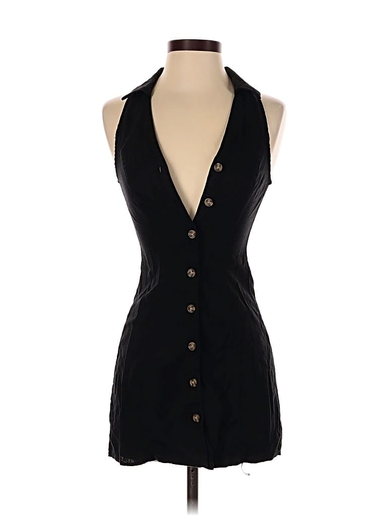 Pre-owned Mng Cocktail Dress In Black