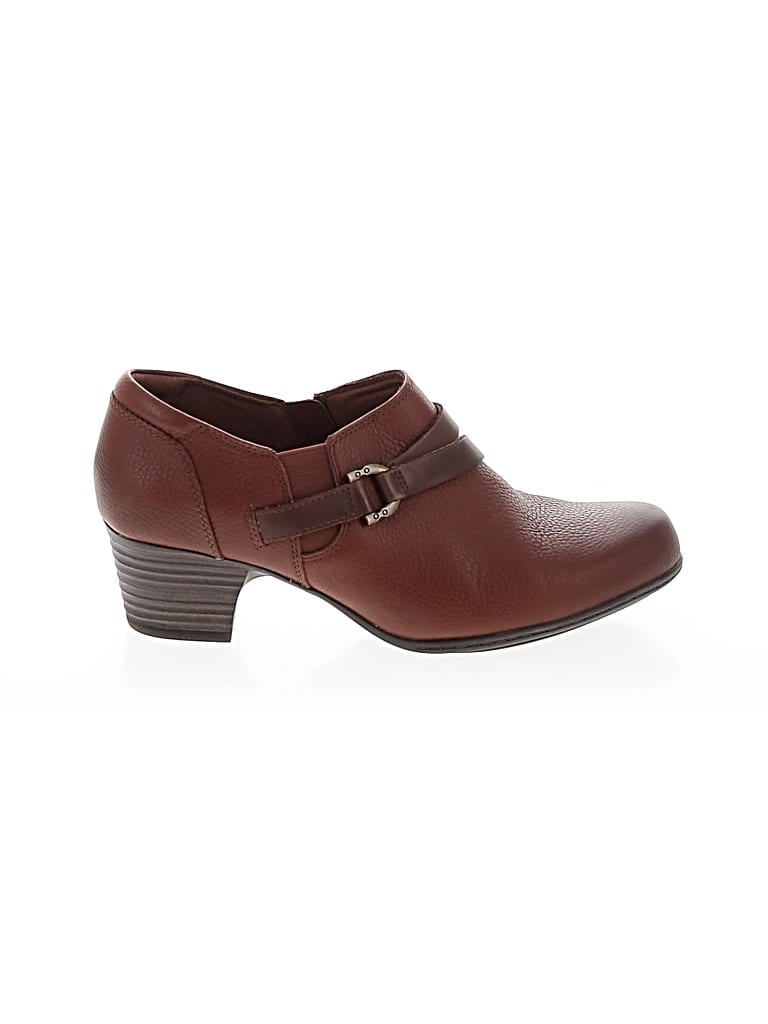 Pre-owned Clarks Mule/clog In Brown