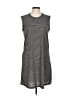 Toad & Co Solid Gray Casual Dress Size L - photo 1