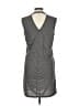 Toad & Co Solid Gray Casual Dress Size L - photo 2