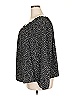 Sanctuary 100% Polyester Polka Dots Black Long Sleeve Blouse Size 3X - photo 5