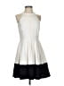 Ali Ro 100% Polyester Solid White Cocktail Dress Size 2 - photo 1
