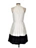 Ali Ro 100% Polyester Solid White Cocktail Dress Size 2 - photo 2