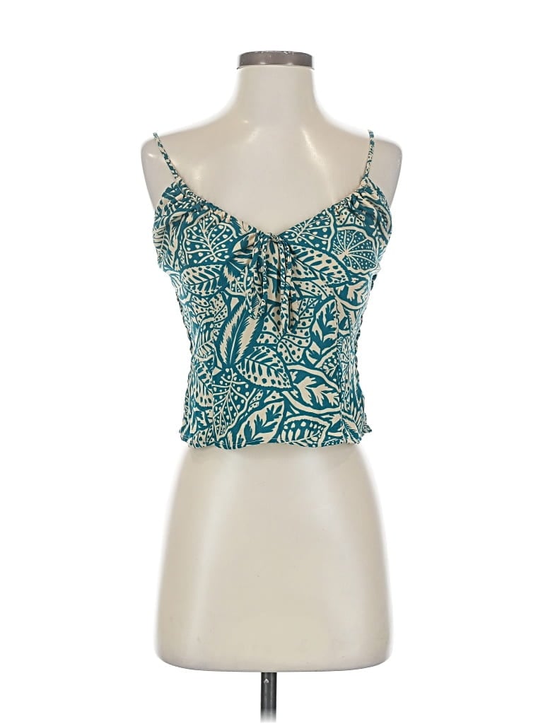 Pre-owned Sienna Sky Sleeveless Blouse In Blue