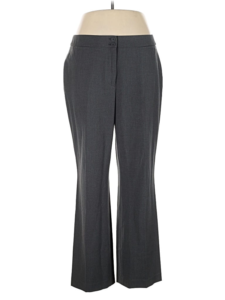 Pre-owned Talbots Dress Pants In Gray