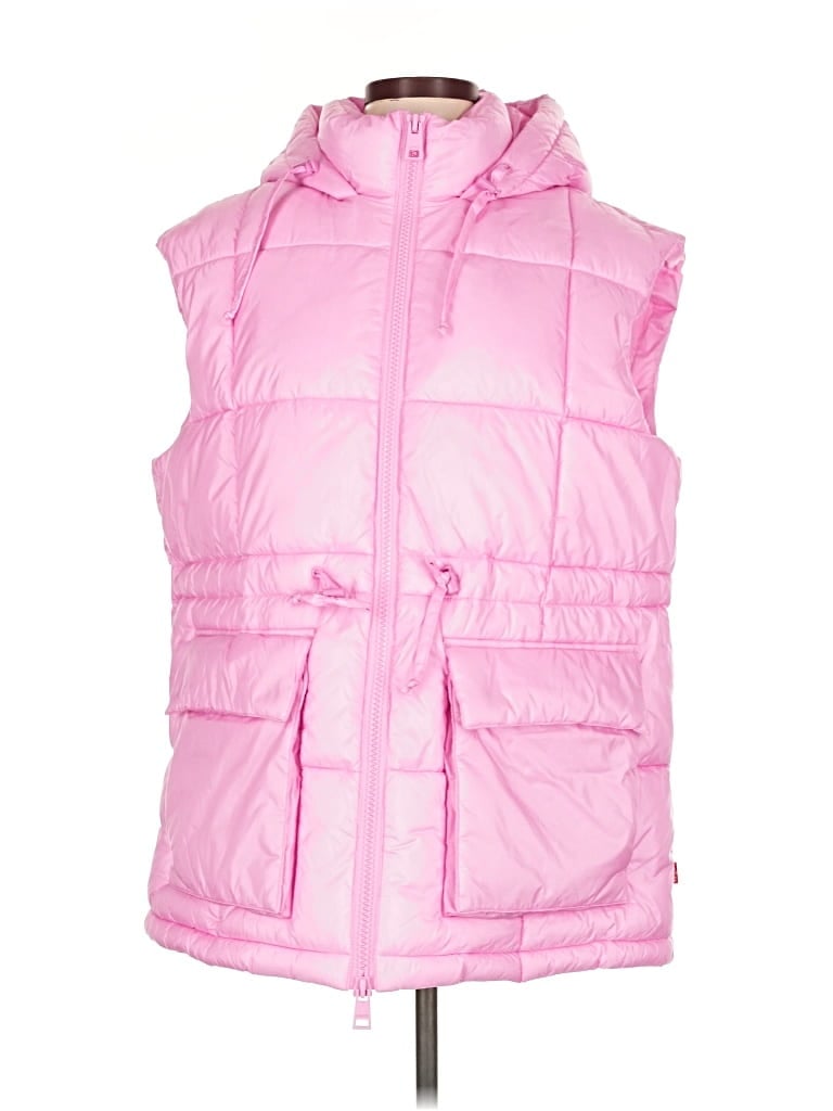 Pre-owned Levi's Vest In Pink
