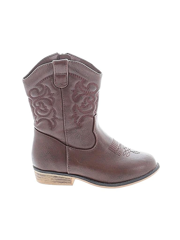 Pre-owned Cat & Jack Kids' Boots In Brown