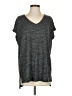 Daily Ritual Gray Short Sleeve Top Size S - photo 1