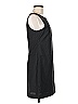 Theory Solid Black Casual Dress Size 8 - photo 4