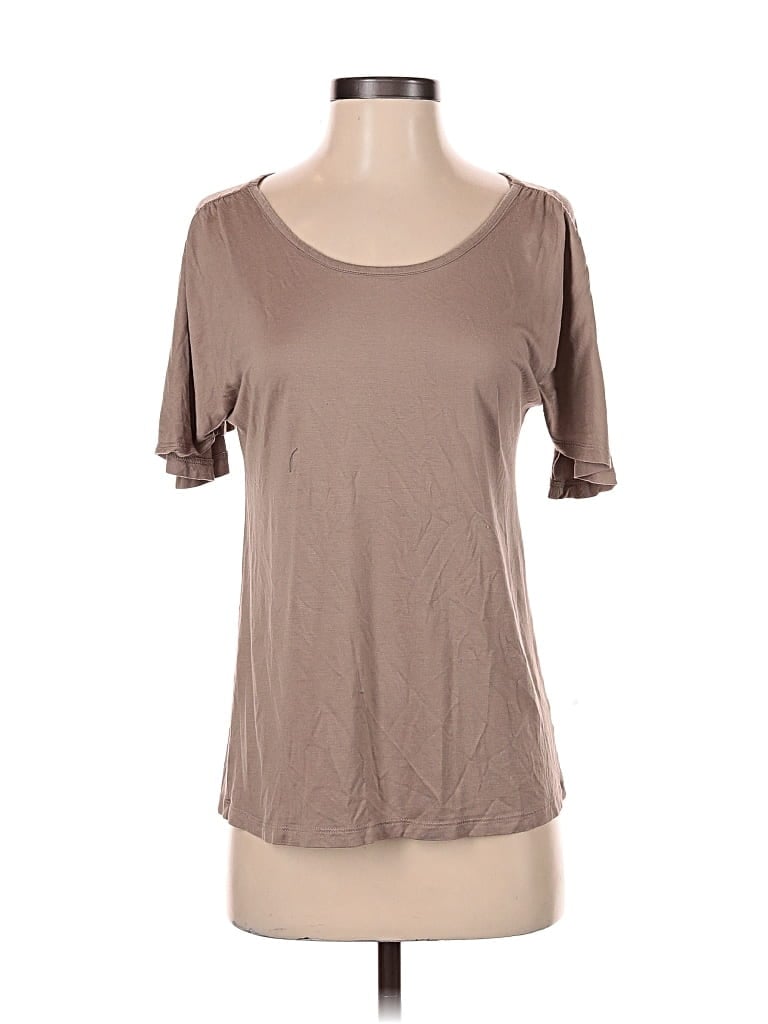Pre-owned Gap Short Sleeve T-shirt In Brown