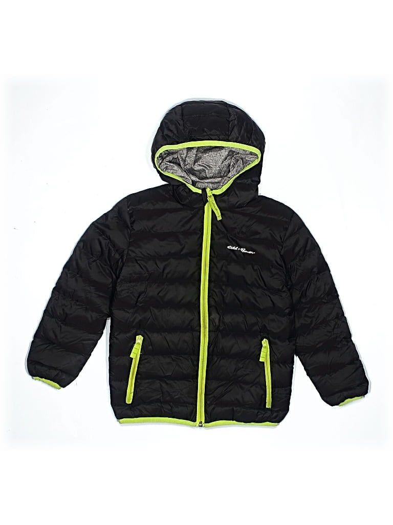 Pre-owned Eddie Bauer Kids' Snow Jacket In Black