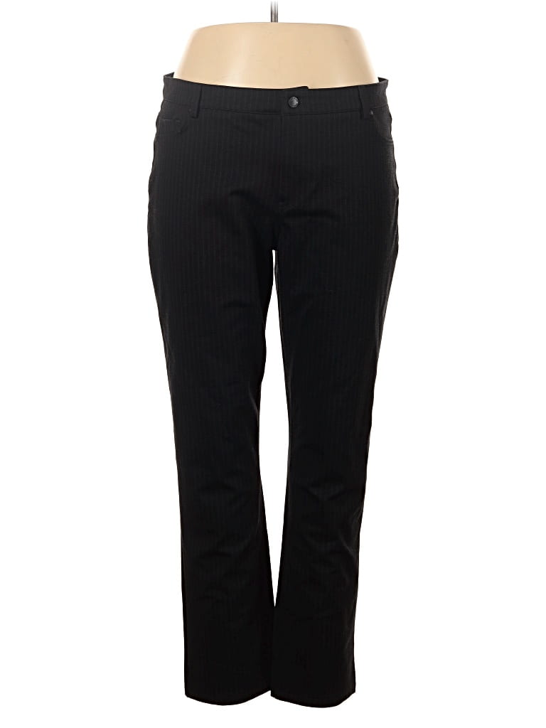 Pre-owned Dkny Jeans Casual Pants In Black