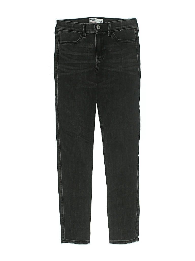 Pre-owned Abercrombie Kids' Jeans In Black