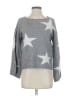 Stellah Stars Gray Pullover Sweater Size S - photo 1