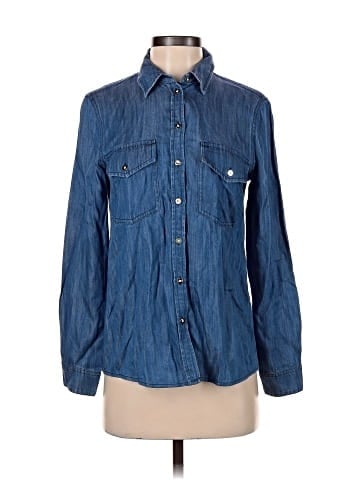 Club Monaco Long Sleeve Button-Down Shirt (view 1)