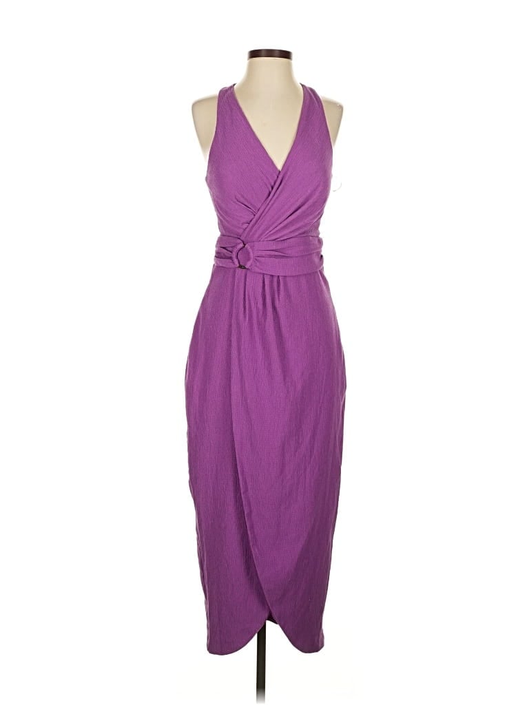 Pre-owned Siena Cocktail Dress In Purple