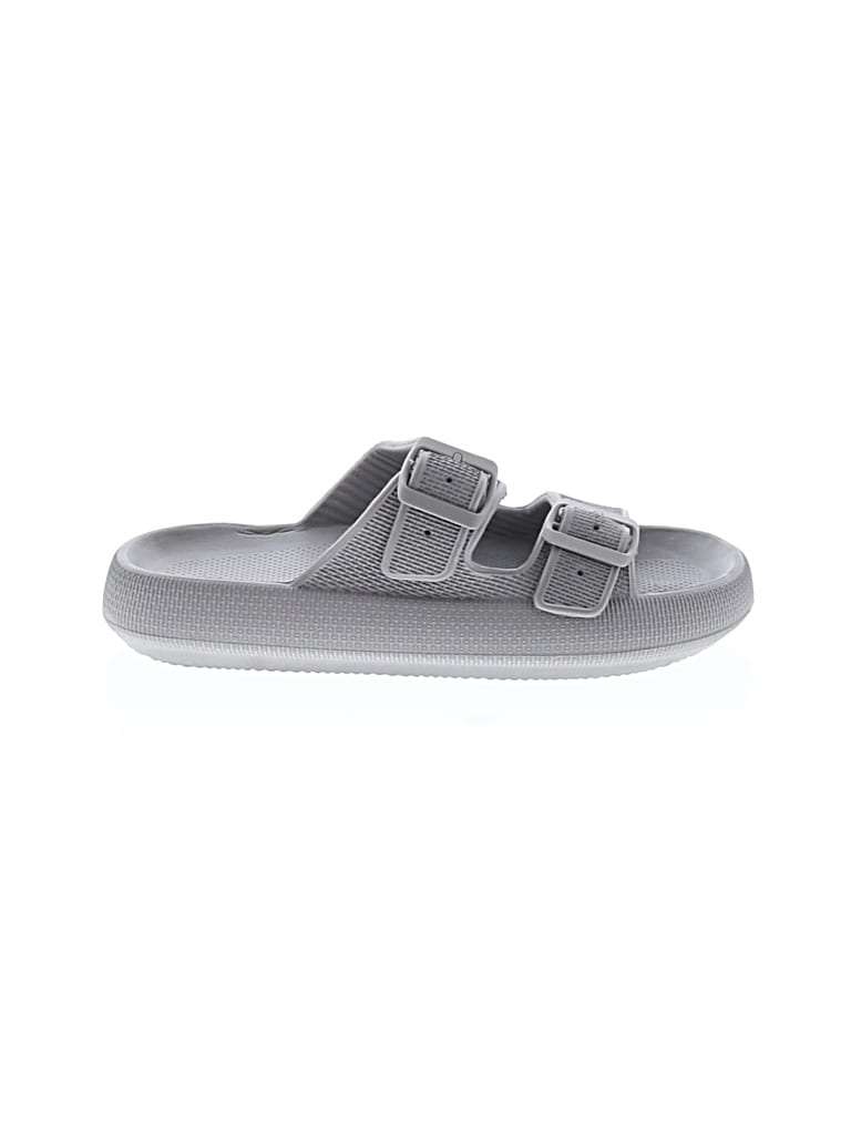 Pre-owned Unbranded Sandals In Gray