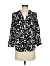 Vince Camuto 100% Polyester Black 3/4 Sleeve Blouse Size XS - photo 1