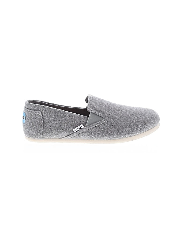 Pre-owned Toms Flats In Gray