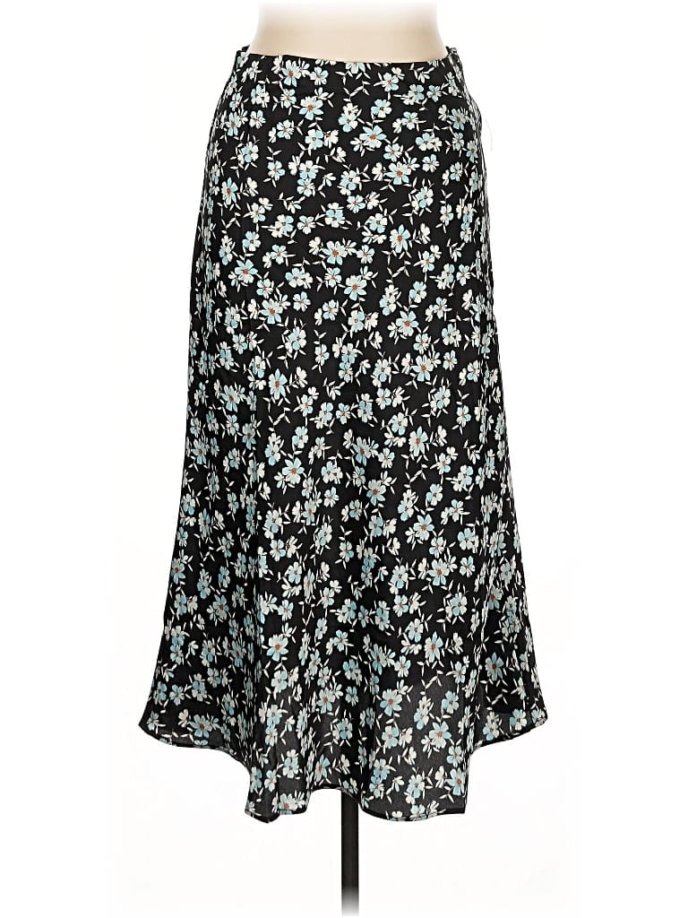 Pre-owned Aqua Casual Skirt In Black