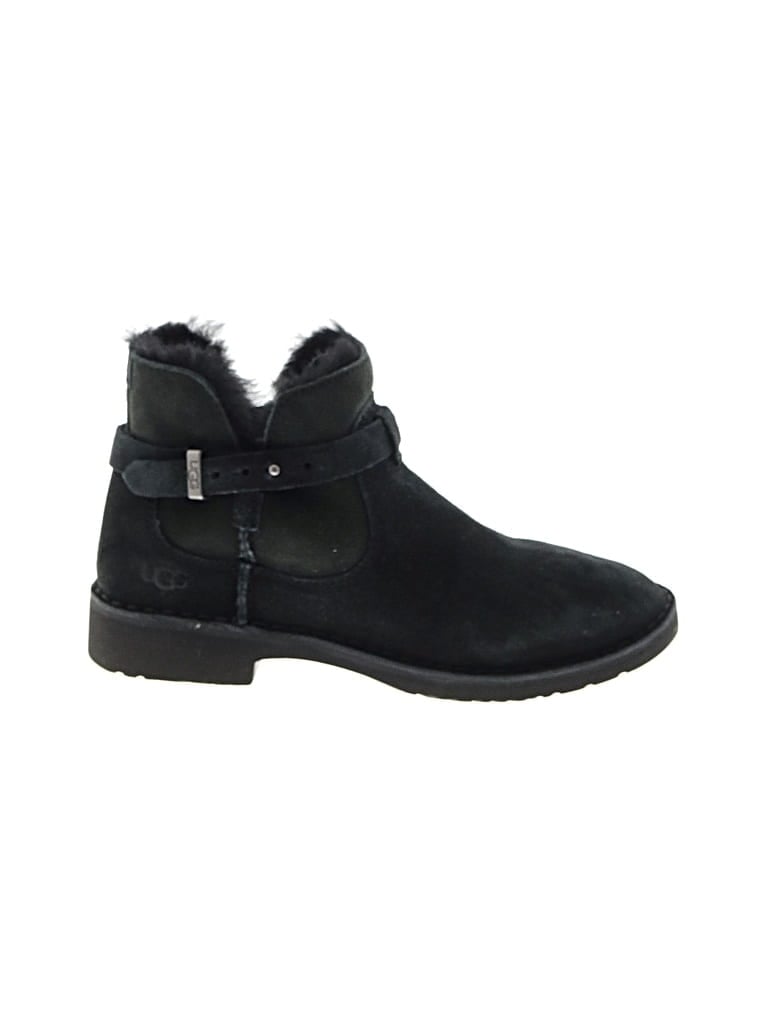Pre-owned Ugg Ankle Boots In Black