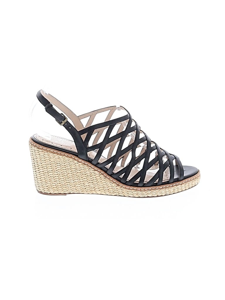 Pre-owned Brooks Brothers Wedges In Blue