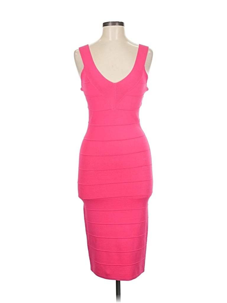 Pre-owned Marciano Cocktail Dress In Pink