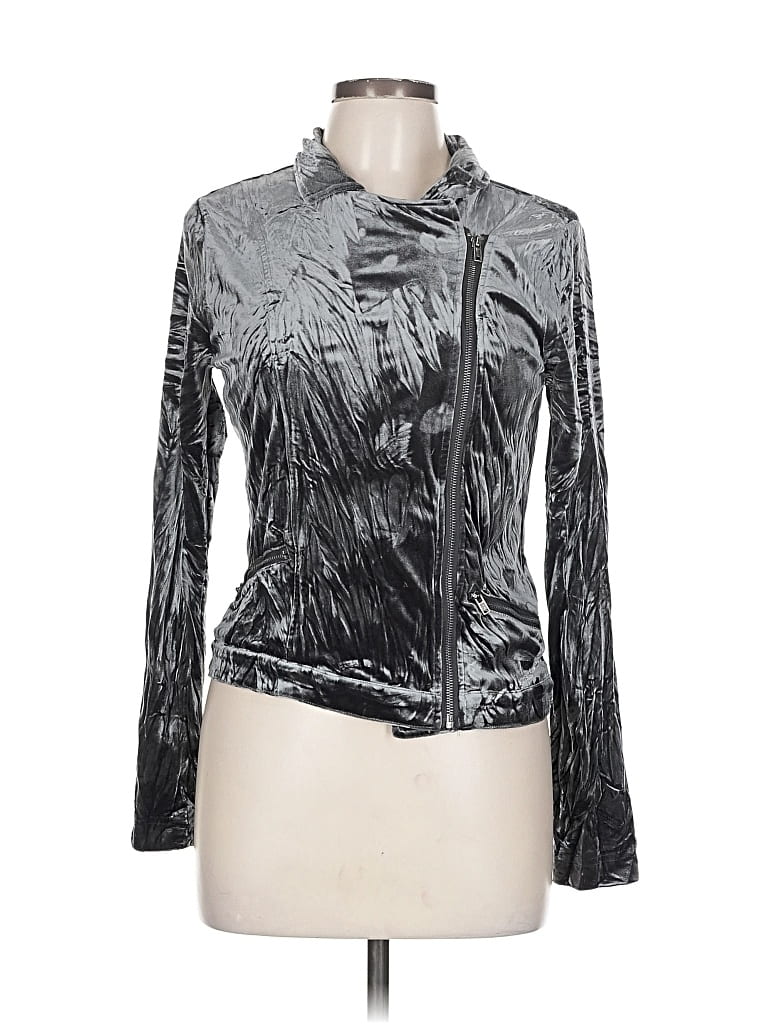 Pre-owned Mudd Jacket In Silver