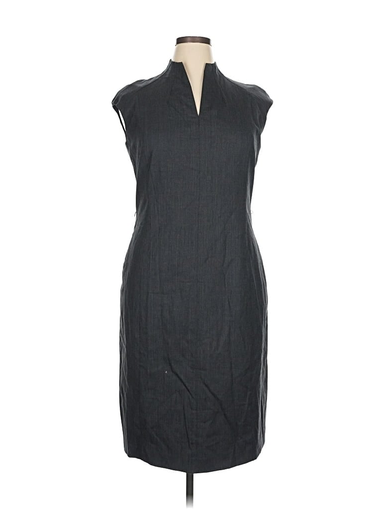 Pre-owned Ellen Tracy Casual Dress In Gray